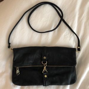 Fold over crossbody bag